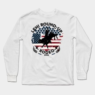 Lehi Round-up Rodeo Bull-Rider Long Sleeve T-Shirt